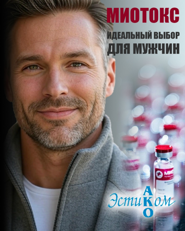 Миотокс в мужской эстетике: естественная харизма и уверенность без жертв
