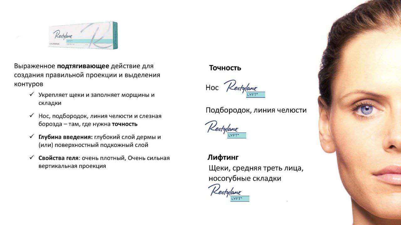 Долговременный результат и естественная мимика — больше не взаимоисключающие понятия. Доказательство — многолетняя клиническая практика и проверенная эффективность препаратов Resty