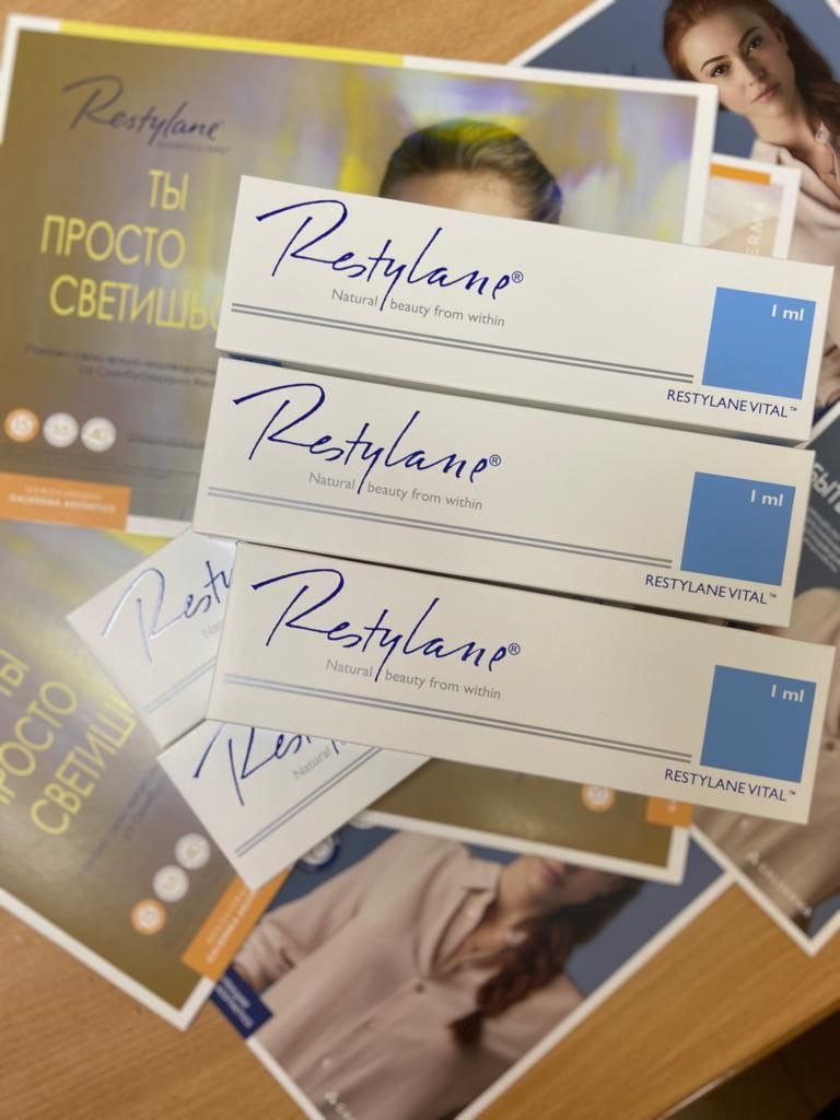 Рады сообщить, что скинбустер Restylane Vital 1,0 мл вновь в наличии на нашем складе!