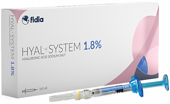 HYAL-SYSTEM 1мл  18мг/мл-Ревитализация кожи TSK 30G*13 мм 30G*4 мм
