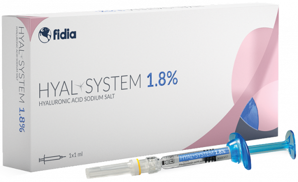 HYAL-SYSTEM 1мл  18мг/мл-Ревитализация кожи TSK 30G*13 мм 30G*4 мм