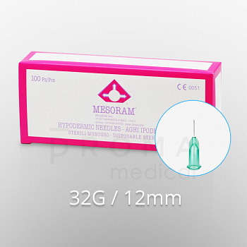 712306 AGO MESORAM  игла 32 G 0.23*12