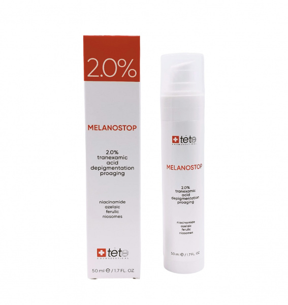Крем для лица депигментирующий Melanostop 2% tranexamic acid  50 мл
