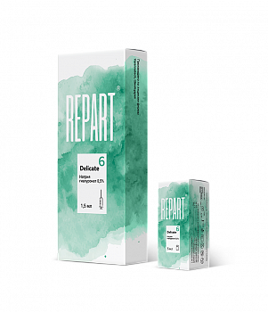Repart 6 DELICATE Г/К 0,5% 1,5 мл шприц Биоревитализация
