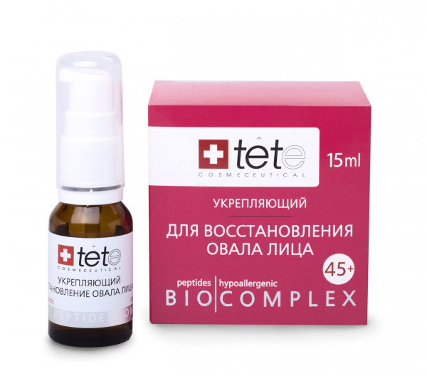 Биокомплекс д/востановления овала лица 45+ 15ml